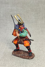 Миниатюра из олова Самурай, 54 мм, Большой полк - фото