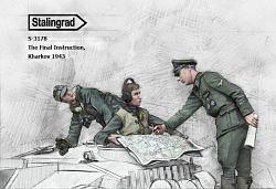 Сборная фигура из смолы Final Instruction, Kharkov 1943, 1/35, Stalingrad