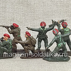 Англ. коммандос WWII (8 шт.) Lone Star 1/32 (489-085) (489-085)