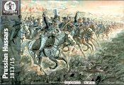 Солдатики из пластика АР 021 Прусские гусары 1813-15 (1:72) Waterloo - фото