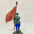 Старшина погранвойск со знаменем, 1941 г., 54 мм, Студия Большой полк (ИЛ1729.14.01.54) (ИЛ1729.14.01.54)