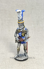 Миниатюра из олова Сэр Эдмунд де Форп, Англия XIV-XV вв., 54 мм, Студия Большой полк - фото