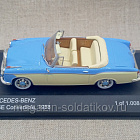 Mercedes-Benz 220 SE Convertible Год 1958 светло-голубой - бежевый 1:43, WhteBox (IXO) (Q307-182) (Q307-182)
