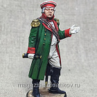 Миниатюра из олова Фельдмаршал М.И. Кутузов 1812 г., 54 мм, Студия Большой полк (ИЛ2757.12.02.54) (ИЛ2757.12.02.54)