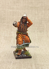 Русский воин с пистолетом, XVII век, 54 мм, Студия Большой полк - фото