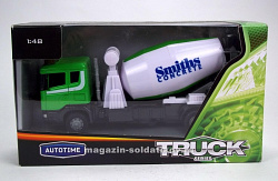 Грузовик «Скания» с бетономешалкой, 1:48, Autotime (10842/9824) (10842/9824)