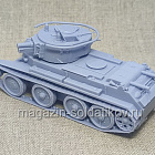 Советский танк БТ-7А 3D 1/56 3Д Корнукопия (552-020) (552-020)