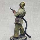 Миниатюра из олова Боец пожарной охраны, 54 мм, Студия Большой полк (ИЛ2459.14.01.54) (ИЛ2459.14.01.54)
