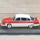 Tatra 603 1962 белый с красным 1:43, WhteBox (IXO) (Q307-149) (Q307-149)