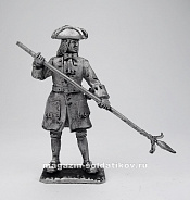 Миниатюра из олова 327 РТ Бомбардир, 54 мм, Ратник - фото