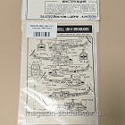 Сборная модель из пластика Декаль 48001 Bell UH-1 Iroquois, 1/48 Travers (Q532-023) (Q532-023)