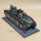 Char FCM 2C 51-й танковый батальон, Франция, 1939 год, 1/43 (QGM-121) (QGM-121)