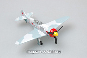 Масштабная модель в сборе и окраске Самолёт Ла-7 белый №23 Головачев 1:72 Easy Model - фото