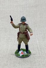 Офицер РККА, о. Сахалин 1945 г. 54 мм - фото