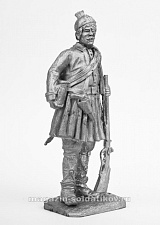 Миниатюра из олова 595 РТ Греческий рядовой линейного полка, 54 мм, Ратник - фото