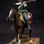 Сборная миниатюра из смолы Русский драгун, 1812 г., 54 мм, Chronos miniatures (CHM-54190(M)) (CHM-54190(M))