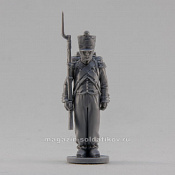 Сборная миниатюра из смолы Сержант легкой пехоты, стоящий, Франция, 28 мм, Аванпост - фото