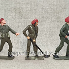 Англ. коммандос WWII (6 шт.) Cherilea 1/32 (489-084) (489-084)