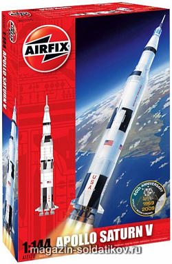 Сборная модель из пластика А Космический корабль APOLLO SATURN V (1/144) Airfix (11170) (11170)