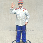 Миниатюра из олова И.В.Сталин 1945 г., 75 мм, Студия Большой полк (ИЛ2218.14.01.75) (ИЛ2218.14.01.75)