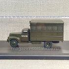 Модель в боксе Автомобили лэнд-лиза М14A (Ford 6) - ремонтная мастерская 1/72 (Q208-150) (Q208-150)