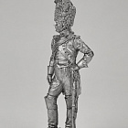 Миниатюра из олова Гренадер полка Конных гренадеров Императорской гвардии. Франция, 1807-14гг.,54 мм EK Castings
