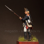 SM 5404 Прусский фузилёр полка  Маркграфа Бранденбург-Шведского. 1756-1763, 54 мм, SOGA miniatures