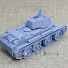 БТ-7 (коническая башня) 1/56 3Д Корнукопия (552-032) (552-032)