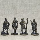 Солдатики из металла 565-052 Русская армия. Полтавское сражение (набор - 6 шт.) (565-052 Н 6 шт) (565-052 Н 6 шт)