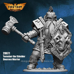 Tormidar the Shielder Dwarven Warrior, First Legion