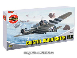 Сборная модель из пластика А Самолет BRISTOL BEAUFIGHTER (1/72) Airfix (2003) (2003)