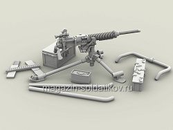 Сборная фигура из смолы SM 3119 Японский станковый пулемёт (тип 92), 1:35, SOGA miniatures (SM-3119) (SM-3119)