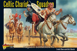 Сборные фигуры из пластика Отряд Кельтских колесниц (3) BOX Warlord (WG-CE-2) (WG-CE-2)