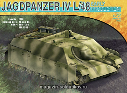 Сборная модель из пластика Д САУ Jagdpanzer IV L/48 (1/72) Dragon