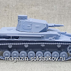 Cредний танк T-IV (Pz.Kpfw.IV Ausf.F) (Германия) 1/56 3Д Корнукопия (552-033) (552-033)