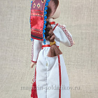 Кукла в марийском праздничном костюме №52