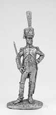 Миниатюра из металла 058. Офицер линейной пехоты, Франция 1809-1813 гг. EK Castings - фото