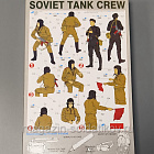 Сборная модель из пластика Dragon 3010 Советский танковый экипаж 1/35 (QM-310) (QM-310)