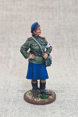 Медсестра 1944 г., 54 мм, Студия Большой полк (ИЛ1734.14.01.54) (ИЛ1734.14.01.54)