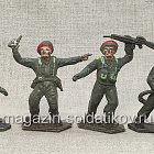 Англ. коммандос WWII (8 шт.) Lone Star 1/32 (489-085) (489-085)