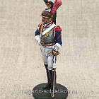 Миниатюра из олова Французский кирасир 1808-15 гг., 54 мм, Студия Большой полк (ИЛ1765.12.03.54) (ИЛ1765.12.03.54)