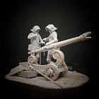 Сборная миниатюра из смолы Фальконет, Франция, XV век, 54 мм, TRILOKA miniatures (TLK-54-032) (TLK-54-032)