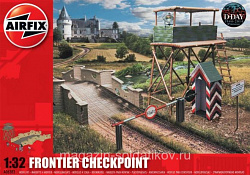 Сборная модель из пластика 3 А Пропускной пункт (1:32), Airfix (638) (638)