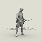 Сборная фигура из смолы SM 3122 Капитан РККА с трофейным мечом син-гунто. Халхин-Гол. 1939 г., 1:35, SOGA miniatures (SM-3122) (SM-3122)