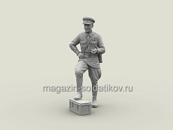 Сборная фигура из смолы SM 3125 Полковник РККА. Халхин-Гол. 1939 г., 1:35, SOGA miniatures (SM-3125) (SM-3125)