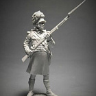 Сборная фигура из металла Рядовой №1 42-го Королевского полка «Черная стража» 54 мм, V.Danilov