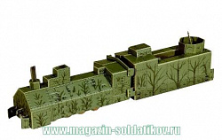 Сборная модель из картона «Бронепаровоз». (Эпоха IID) 1939-1945 CCCР. 1/87 Умбум (302) (302)