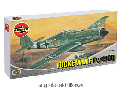 Сборная модель из пластика А Самолет FOCKE WULF 190D (1/72) Airfix (1064) (1064)
