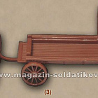 Солдатики из пластика Colonial Ox Wagon (1:72) Hat