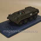 БТР-80 + журнал, Наши Танки, 1/43 (QGM-128) (QGM-128)